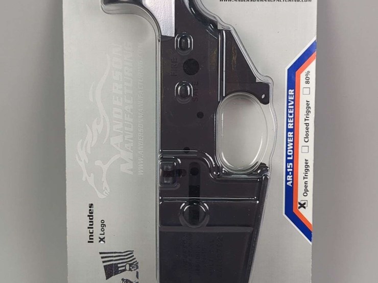 anderson-mfg-am-15-receiver-sn#-24103782,-open-trigger-lower-receiver-for-ar-15,-in-original-packaging-image-1