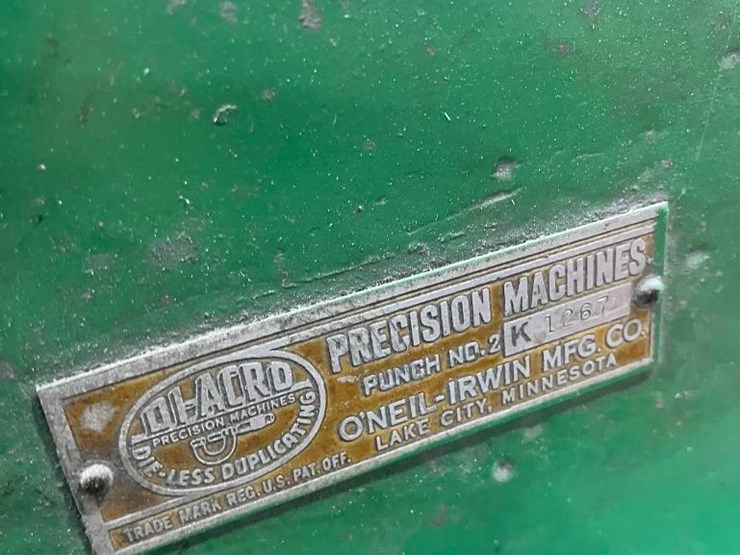 di-acro-pedestal-punch,-s/n-1267-image-3