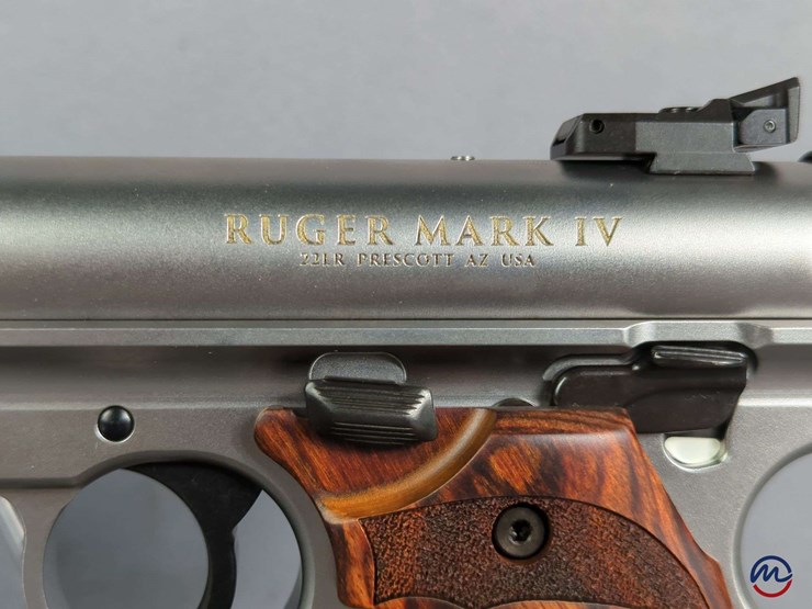ruger-mark-iv-hunter-.22-lr-pistol-sn#-500777212,-2-total-mags,-manual,-in-original-hard-case-image-3
