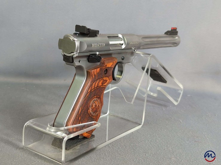 ruger-mark-iv-hunter-.22-lr-pistol-sn#-500777212,-2-total-mags,-manual,-in-original-hard-case-image-7
