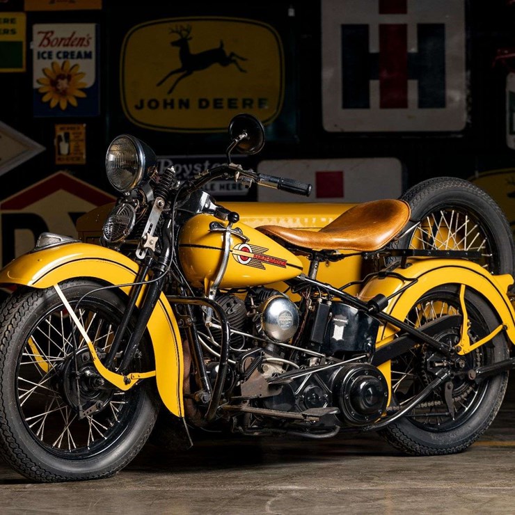 1938 Harley-Davidson Caterpillar Package Van Tribute