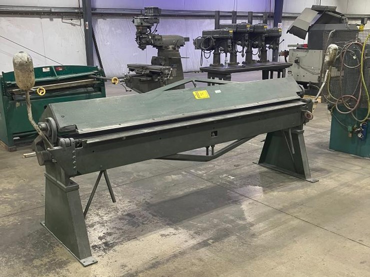 chicago-manual-apron-break,-8'-x-18-gauge,-s/n-312913-image-2