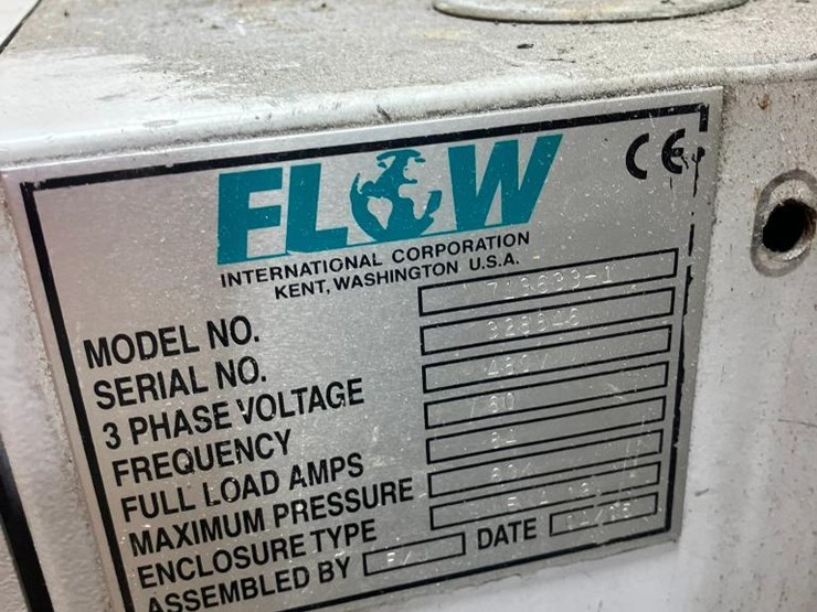 2005-flow-waterjet-model-713633-1-cnc-waterjet,-integrated-flying-bridge-6012,-60"-x-144"-cutting-ca-image-8