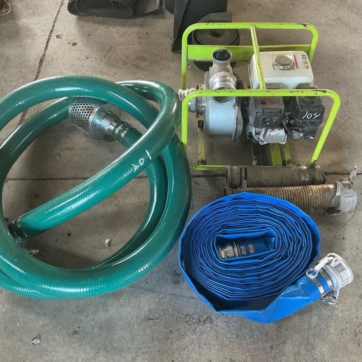 #104 • Pramac MP 56-3 Portable Water Pump with Honda GX160 Engine