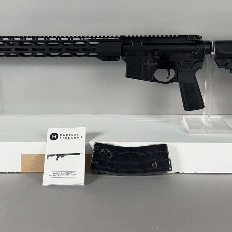 Radical Firearms RF-15 5.56mm Rifle SN# 25-088585, Adjustable Stock, Manual, In Original Box
