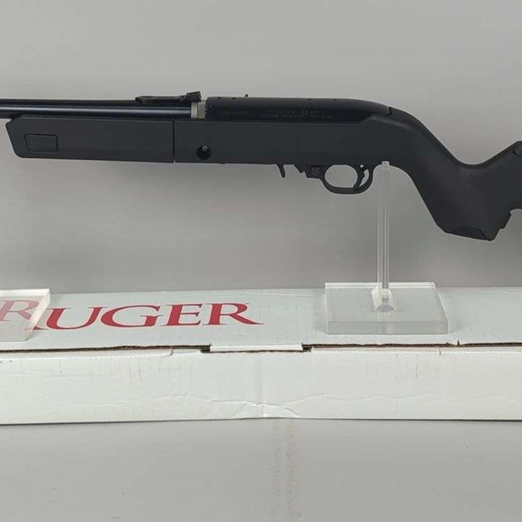 Ruger 10/22 .22 LR Rifle SN# 0028-49089, Fiber Optic Sights, Manual, In Original Box