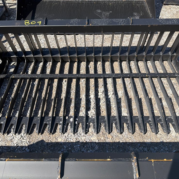 #809 • 72” Skid Steer Rock Bucket