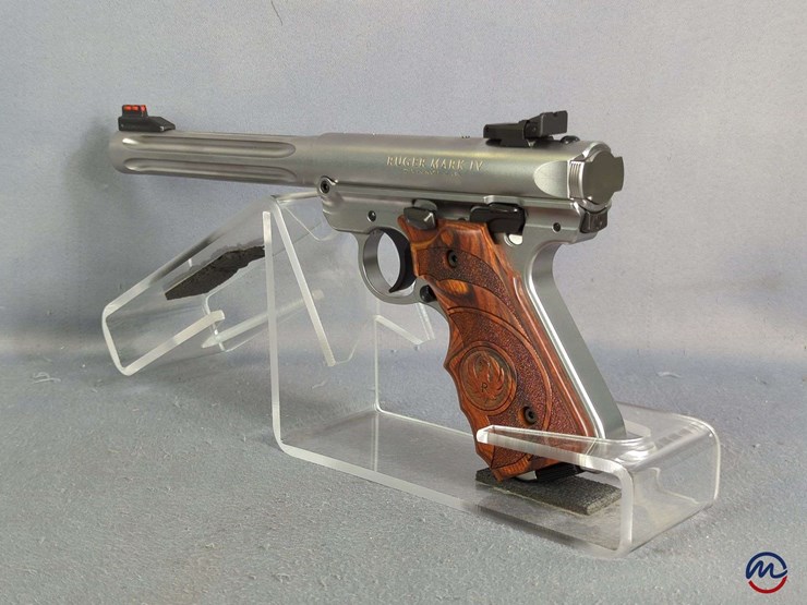 ruger-mark-iv-hunter-.22-lr-pistol-sn#-500777212,-2-total-mags,-manual,-in-original-hard-case-image-5