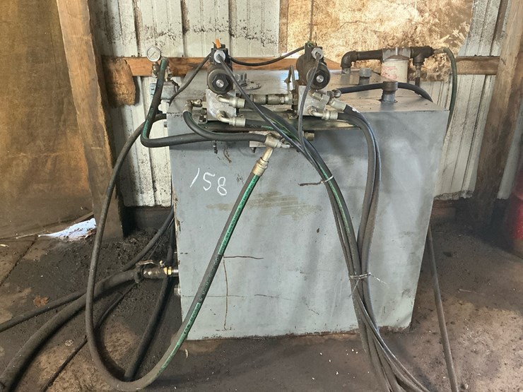 #158-•-custom-hydraulic-pump-&-reservoir-assembly-image-1