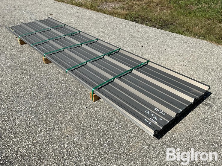 12’-x-(50)-grey-roofing/sidewall-tin-sheets-image-1