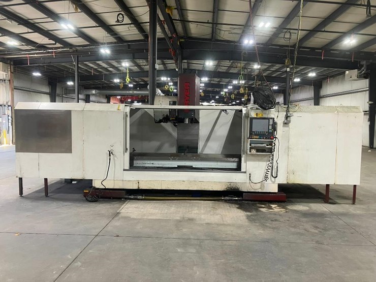 fryer-mc-100-cnc-vertical-machining-center,-30"x-105"-t-slotted-worktable,-cat-40-taper-spindle,-24-image-1