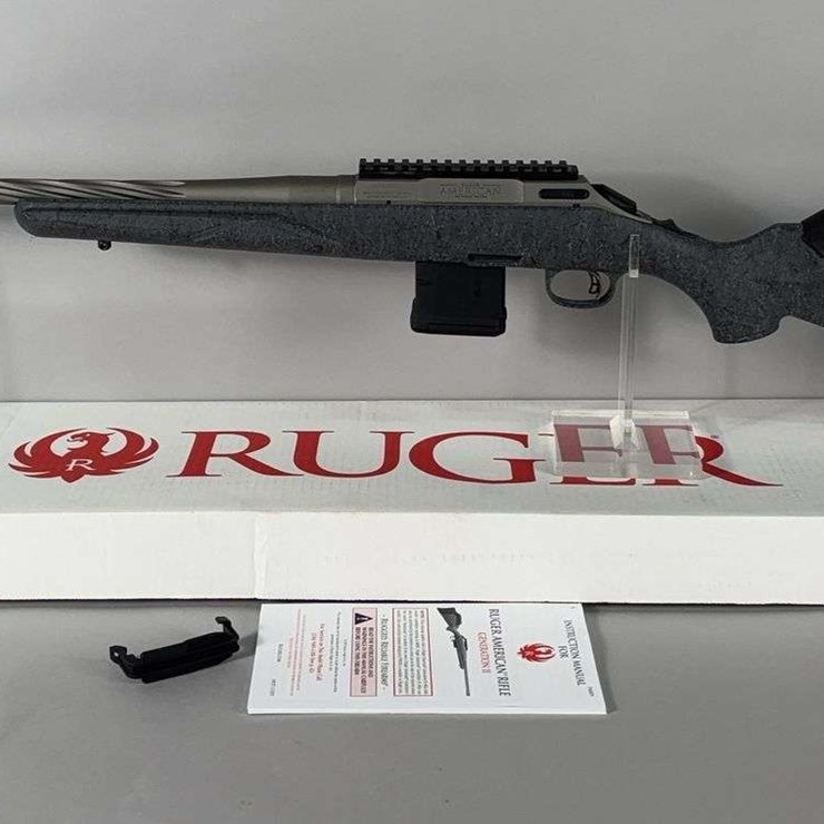 Ruger American .223 Rem Bolt Action Rifle SN# 692037077, Manual, In Original Box