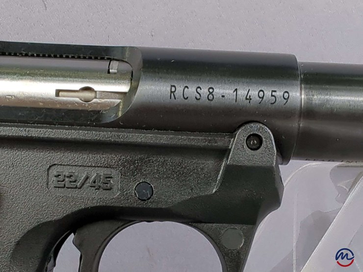 ruger-mark-iv-target-.22-lr-pistol-sn#-rcs8-14959,-2-total-mags,-manual,-in-original-hard-case-image-10