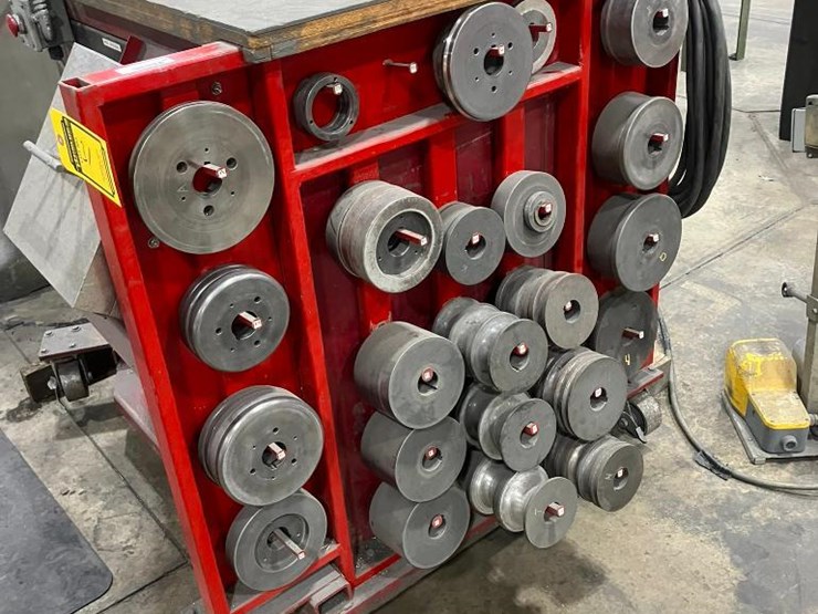 tauring-model-314-10040-horizontal-material-angle-bending-roller,-240v,-3-phase,-s/n-se-6h1-dem,-foo-image-3