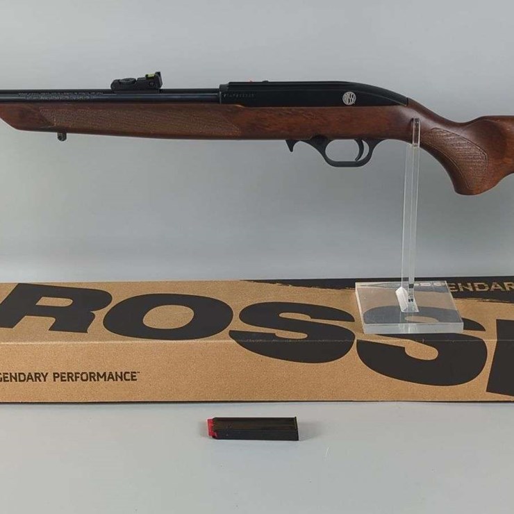 CBC/ Rossi/ Braztech RS22 .22 LR Rifle SN# 7CA421222T, Fiber Optic Sights, Manual, In Original Box