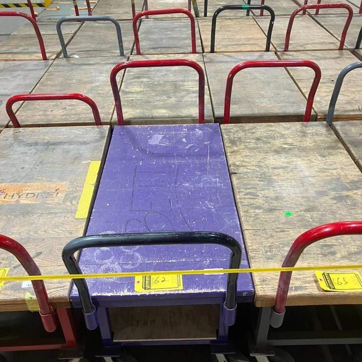 (4) HEAVY DUTY SHOP CARTS