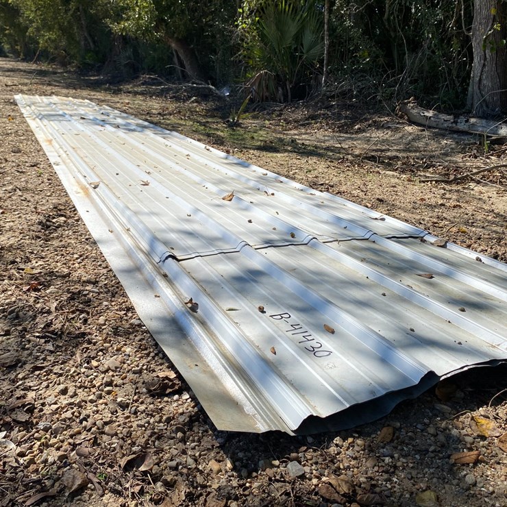 #41430 • VARIOUS SIZE TIN SHEETING
