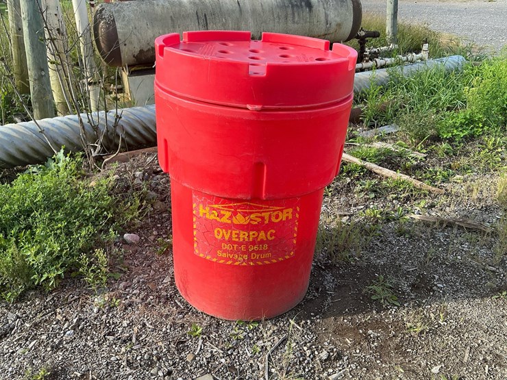 #187-•-haz-stor-overpac-dot-e-9618-polyethylene-salvage-drum-image-1