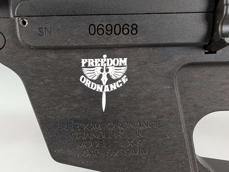 freedom-ordnance-fx-9-9x19mm-rifle-sn#-069068,-extendable-stock,-manual,-in-original-box-image-7