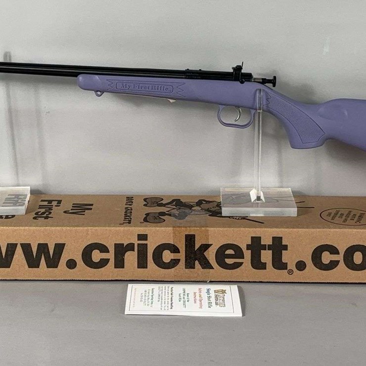 Keystone Sporting Arms Crickett My First Rifle .22 SLLR Bolt Action Rifle SN# 1156102, Manual, In Original Box