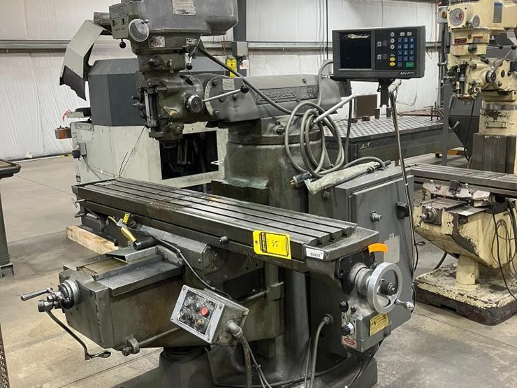 bridgeport-textron-3-axis-vertical-milling-machine,-series-2,-58"-x-11"-power-feed-table,-r8-taper,-image-1
