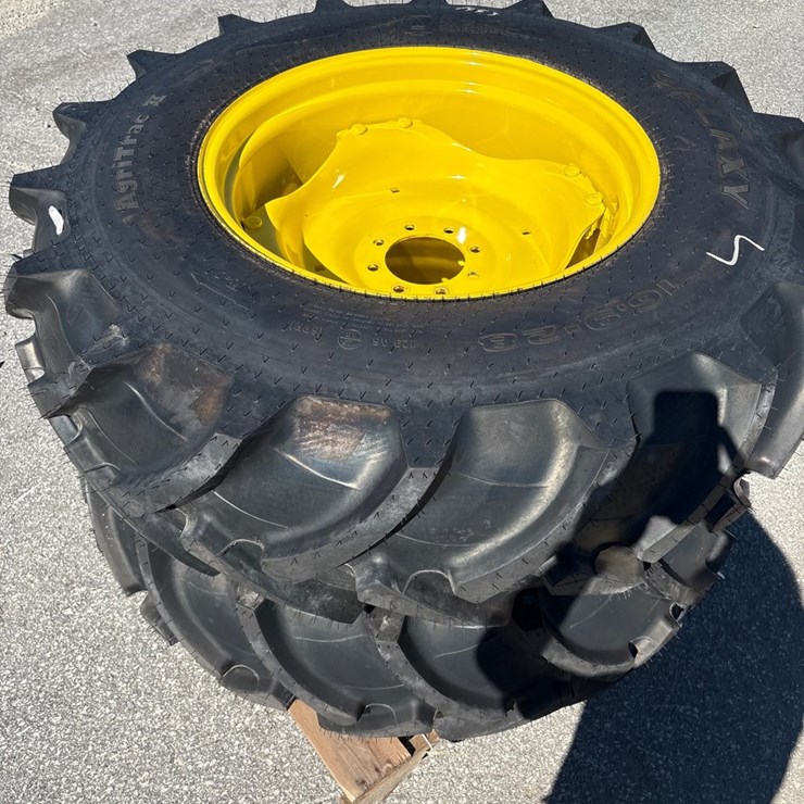 #1067 • John Deere R1 Ag Tires with Rims