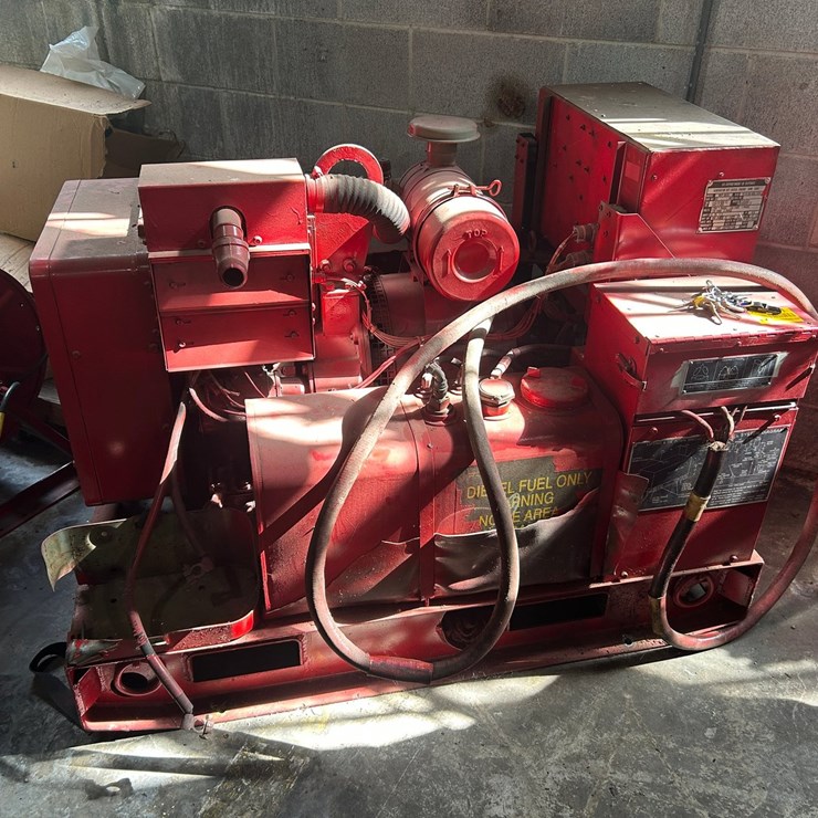#10591 • US Department of Defense MEP002A Diesel Generator INV#10591
