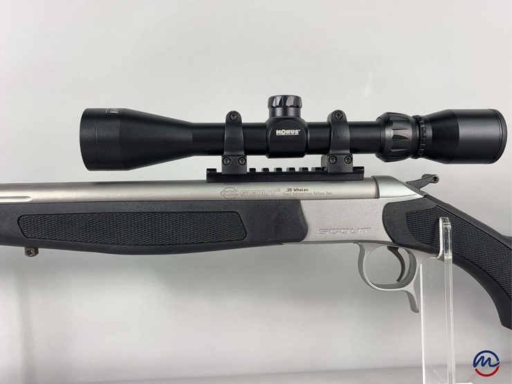 dikar/-bpi/-cva-scout-.35-whelen-top-break-action-rifle-sn#-61-06-015034-24,-konus-pro-3-9x40-scope,-manual,-in-soft-case-image-4