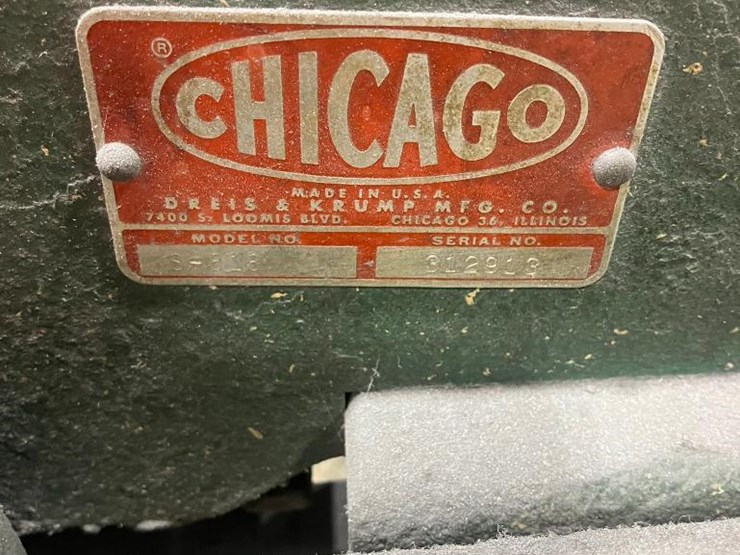 chicago-manual-apron-break,-8'-x-18-gauge,-s/n-312913-image-4