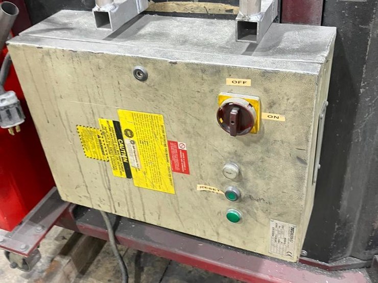 tauring-model-314-10040-horizontal-material-angle-bending-roller,-240v,-3-phase,-s/n-se-6h1-dem,-foo-image-5