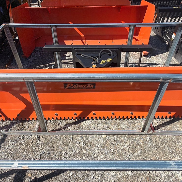 #828 • PABREAK 80” Skid Steer Articulating Blade