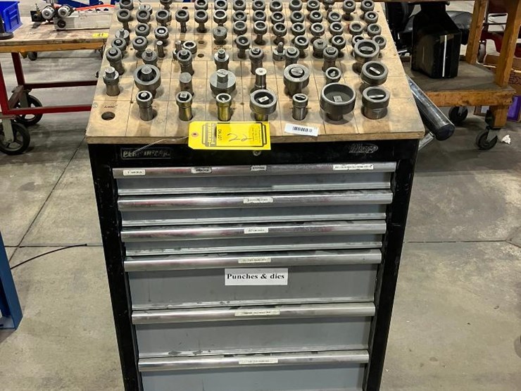 rolling-toolbox-w/-assorted-di-acro-punches-&-dies-image-1