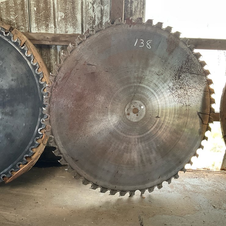 #138 • 56” Insert-Tooth Circular Sawmill Blade