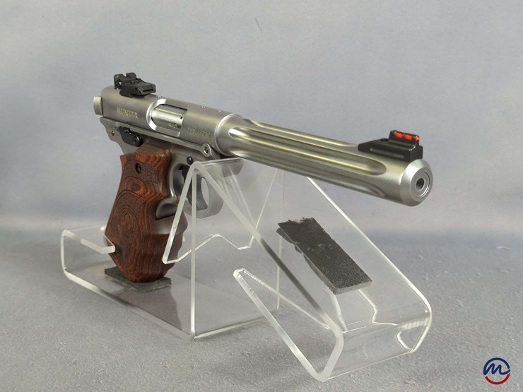 ruger-mark-iv-hunter-.22-lr-pistol-sn#-500777212,-2-total-mags,-manual,-in-original-hard-case-image-12