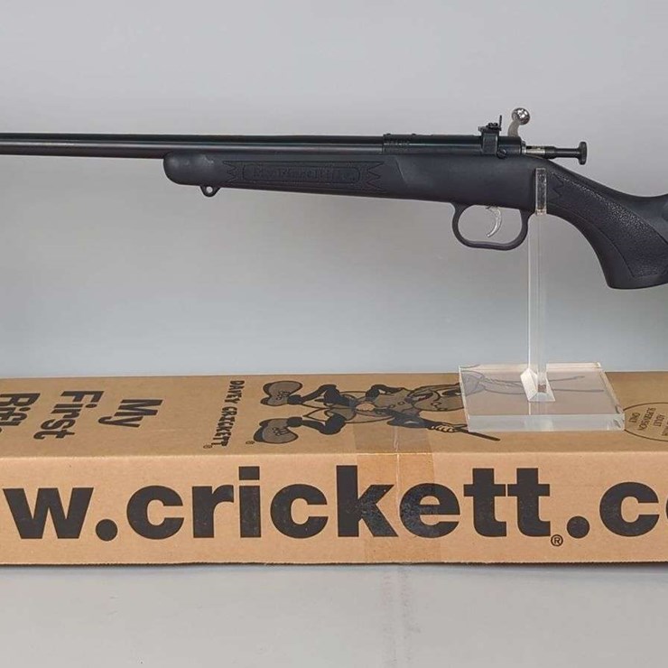 Keystone Sporting Arms Crickett My First Rifle .22 WMR Bolt Action Rifle SN# 1163790, Manual, In Original Box