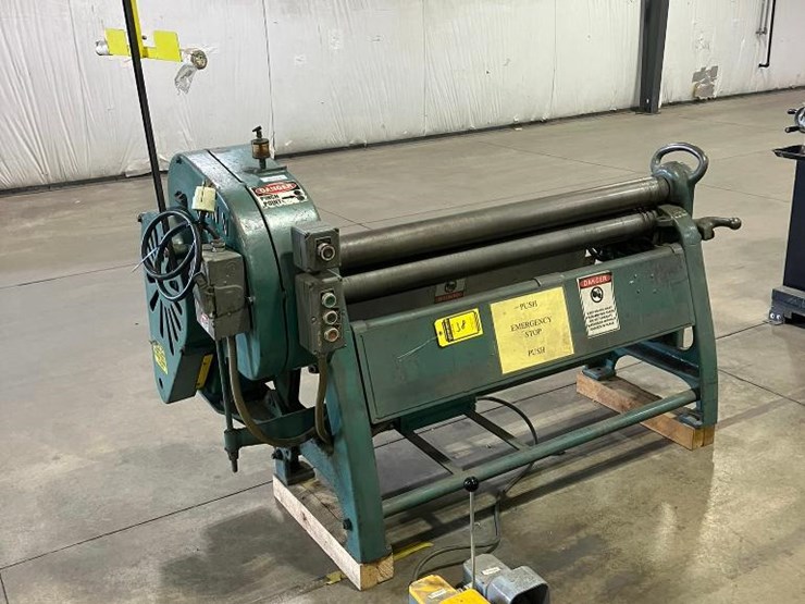 lown-model-b400-plate-bending-roll,-4'-x-10-gauge,-foot-pedal-control,-s/n-b4356-image-3