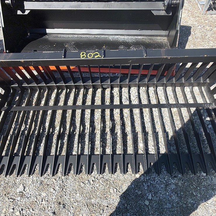 #802 • 80” Skid Steer Rock Bucket
