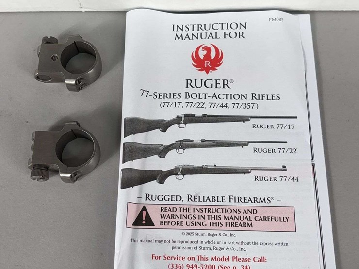 ruger-77/44-.44-rem-mag-bolt-action-rifle-sn#-740-59101,-scope-rings,-manual,-in-original-box-image-16