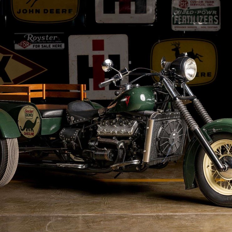 1938 Ford Flathead Olson Custom V8 Trike