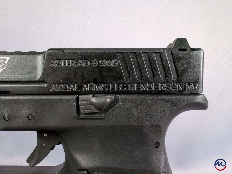 adler-arms/-okdal-arms-ad-9-9x19-pistol-sn#-th715-24u01789,-2-total-mags,-backstraps,-nylon-holster,-manual,-in-original-hard-case-image-3