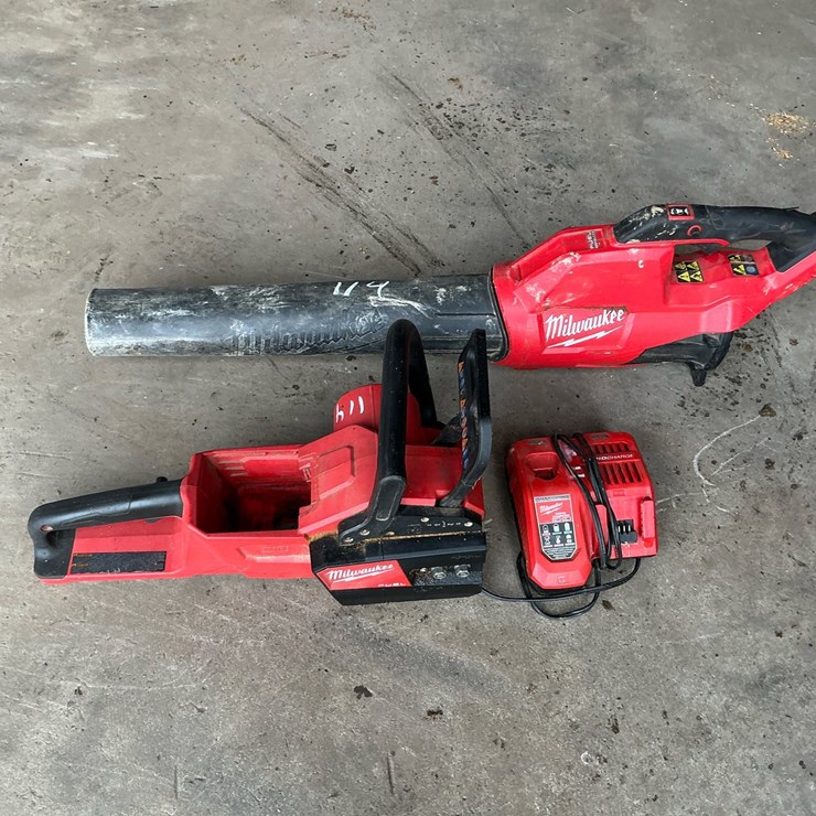 #114 • Milwaukee M18 FUEL Blower, Chainsaw Powerhead, and Rapid Charger