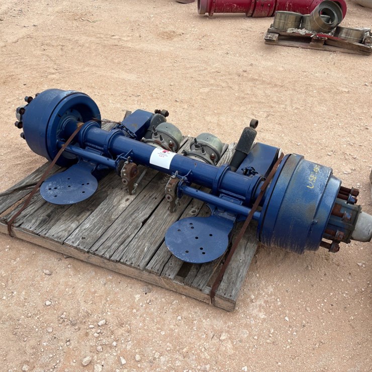 (2) USED0312 TRAILER AXLES