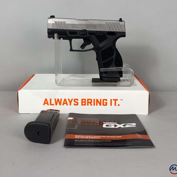 Taurus Armas/ Taurus GX2 9x19 Pistol SN# AHB758386, 2 Total Mags, Manual, In Original Box