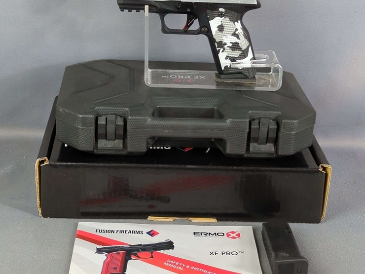 fusion-firearms/-ermo-xf-pro-9x19-pistol-sn#-tk670-25001062,-2-total-mags,-cleaning-kit,-manual,-extra-grips,-with-hard-case,-in-original-box-image-1