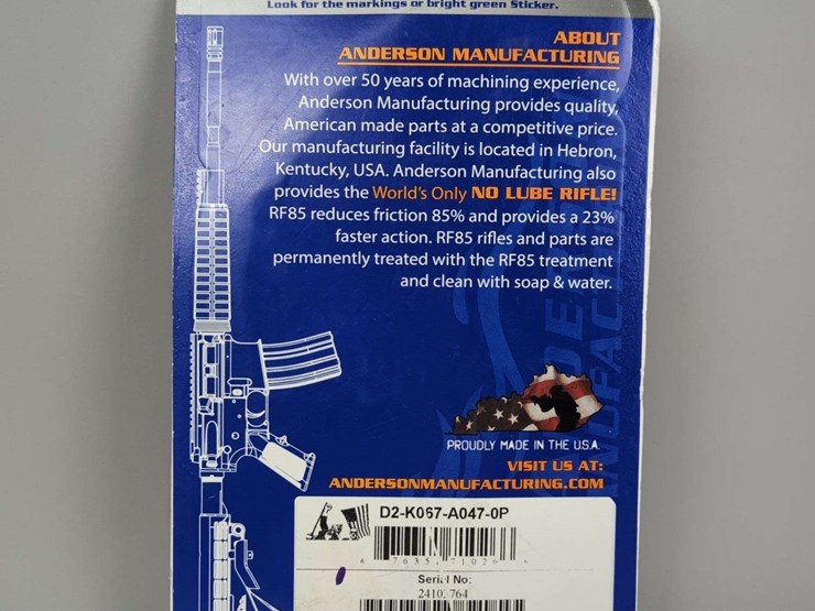 anderson-mfg-am-15-receiver-sn#-24103764,-open-trigger-lower-receiver-for-ar-15,-in-original-packaging-image-5
