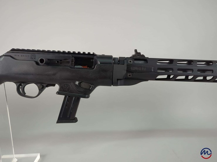 ruger-pc-carbine-9mm-luger-rifle-sn#-914-83241,-butt-stock-extender,-manual,-in-original-box-image-12