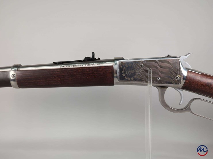 cbc/-rossi/-braztech-r92-.38-spl/.357-mag-lever-action-rifle-sn#-7cr169909t,-1776-american-flag-printed-on-receiver,-manual,-in-original-box-image-4