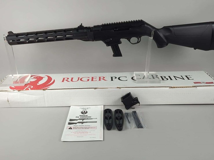 ruger-pc-carbine-9mm-luger-rifle-sn#-914-83241,-butt-stock-extender,-manual,-in-original-box-image-1