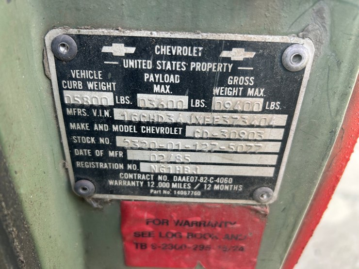 #10590-•-*inop-1985-chevrolet-d30-military-postal-unit-4x4-pickup-1gchd34jxff373404-inv#10590-image-55