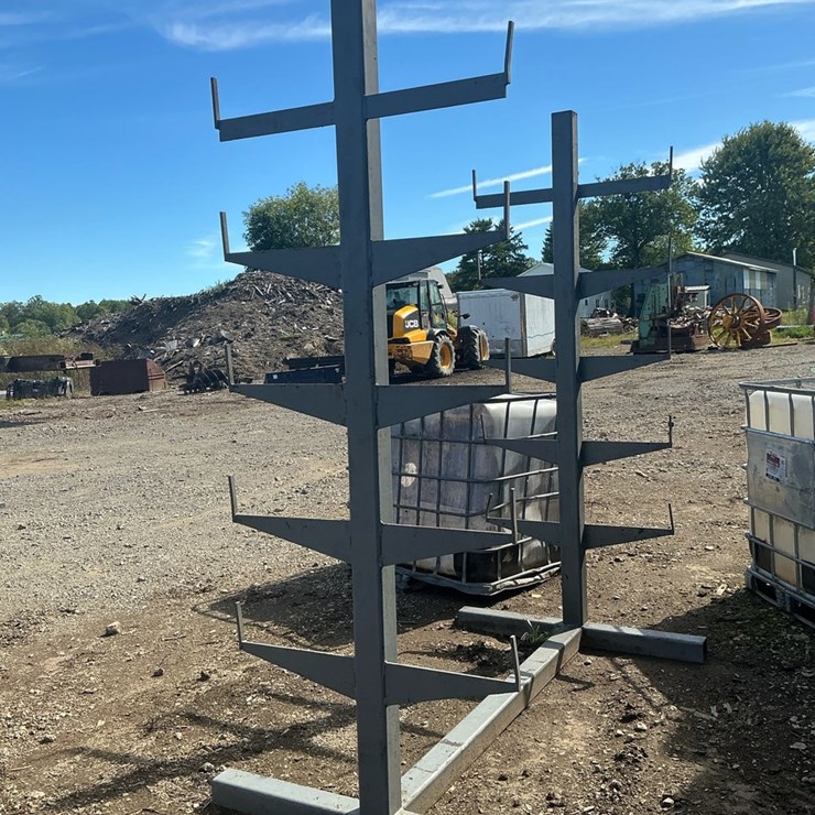 #180 • Double-Sided Steel Cantilever Storage Rack